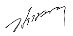 signature of Shin Hwang